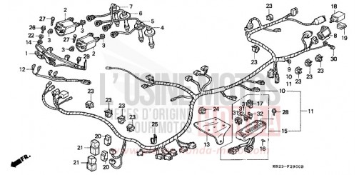 FAISCEAU DES FILS CBR1000FL de 1990